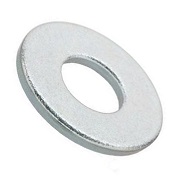 1140359 M12 Flat Washer, Steel Zinc. DIN 125A / ISO 7089 / JIS B 1256